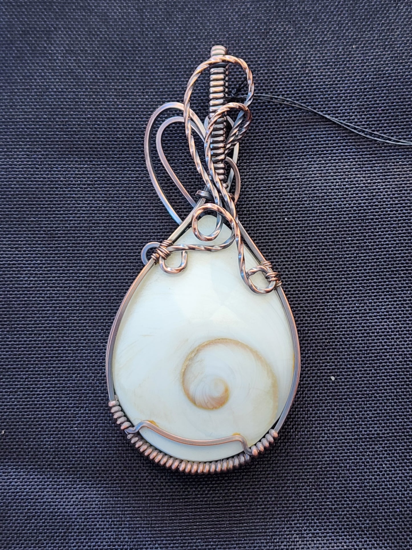 Shiva Eye Copper Pendant