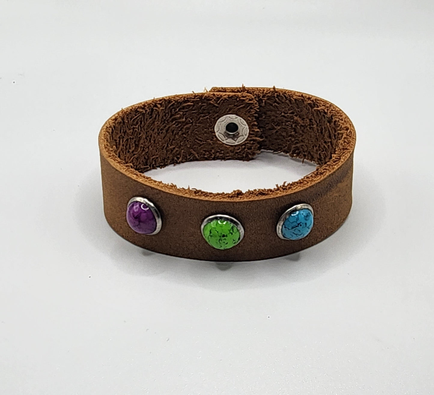 Riveted Leather Cuff