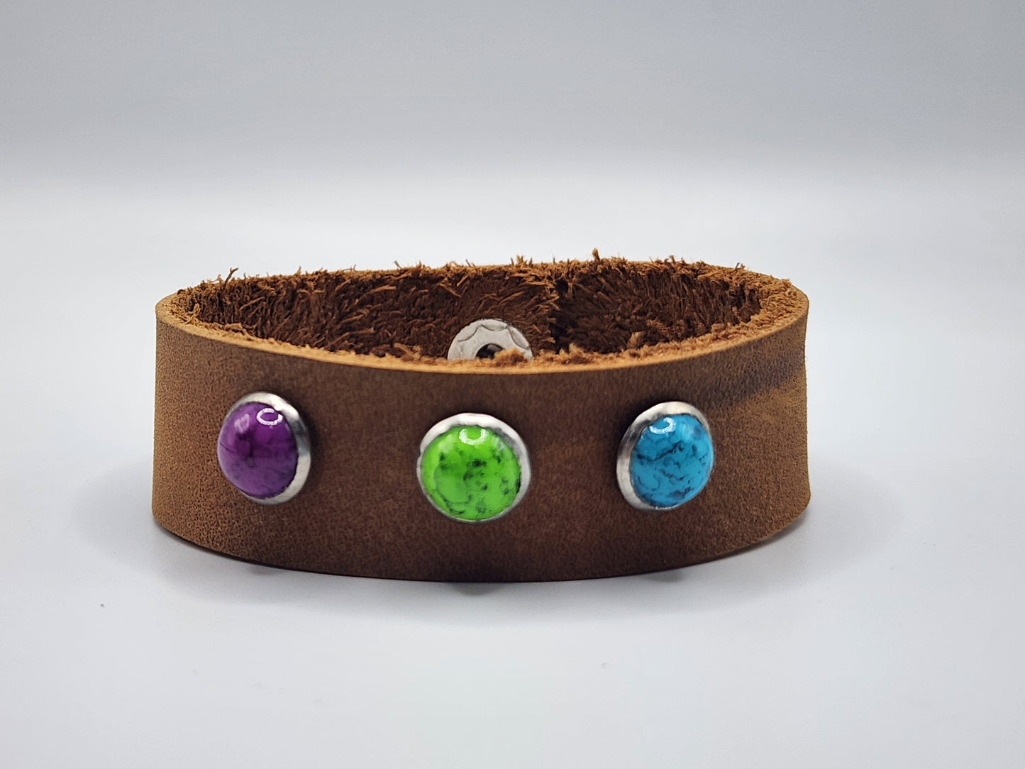 Riveted Leather Cuff