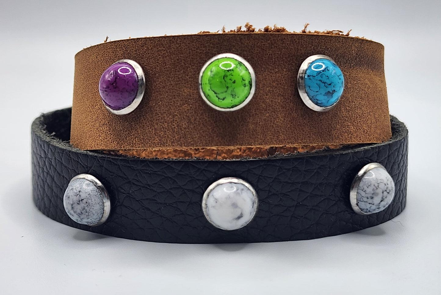 Riveted Leather Cuff