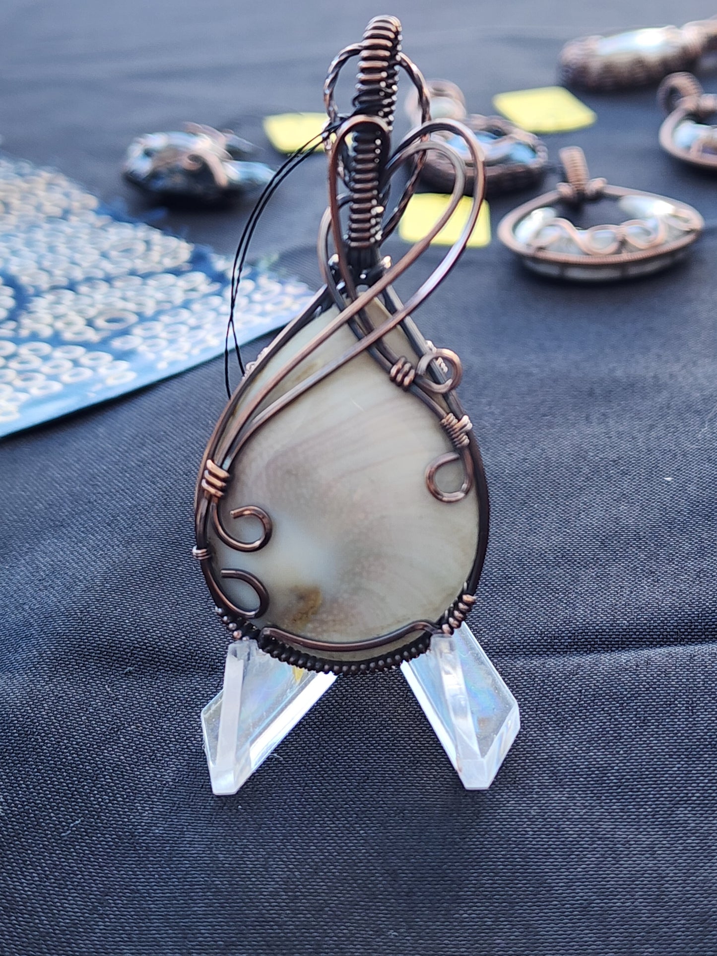 Shiva Eye Copper Pendant