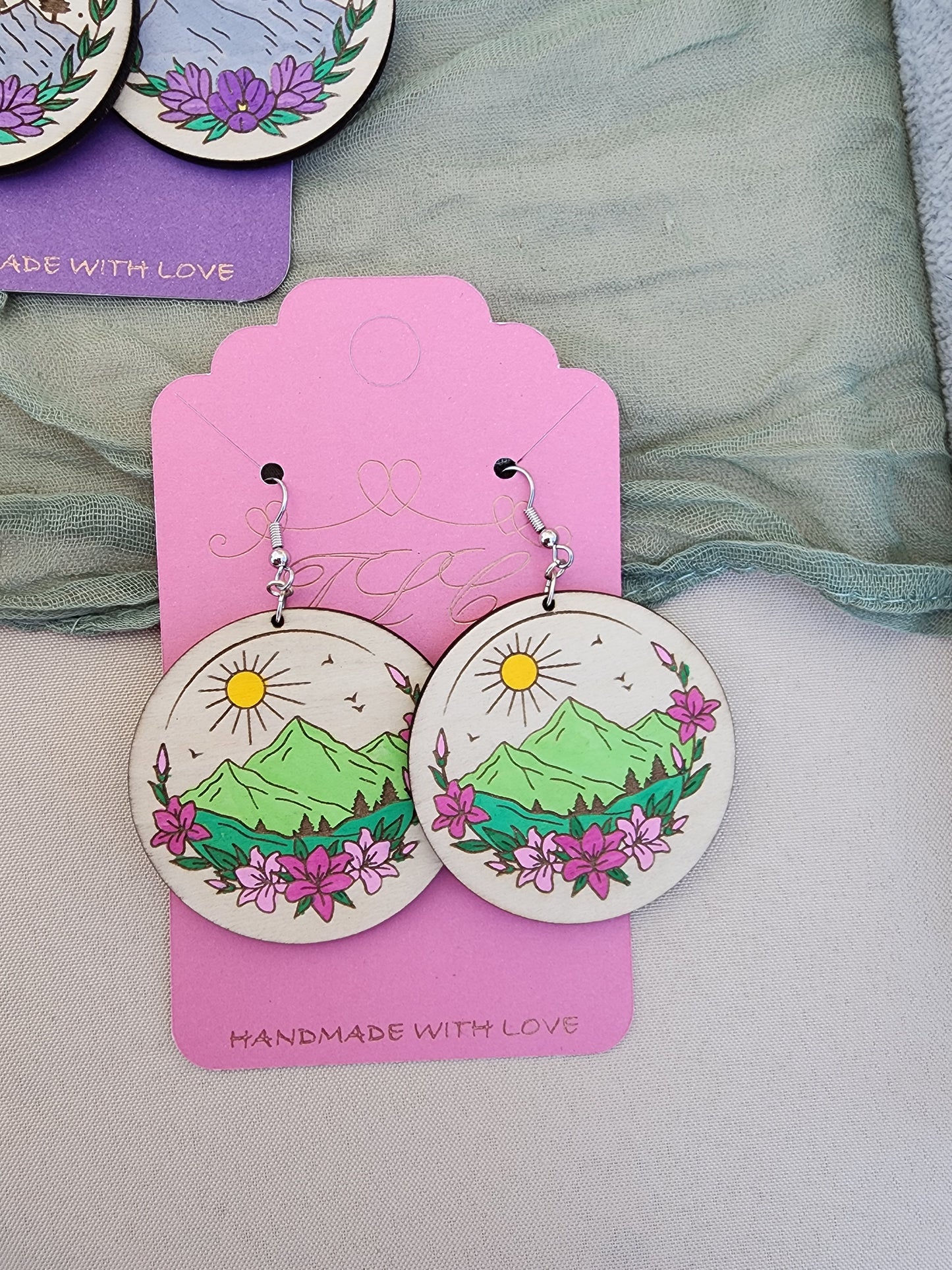 Mountain View Earrings